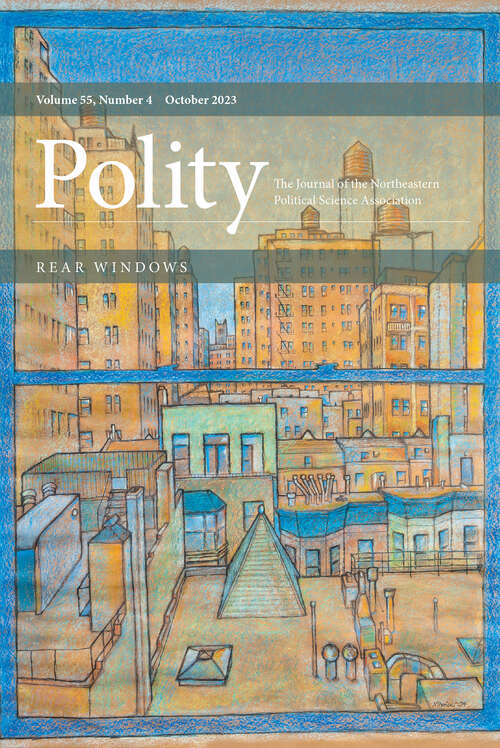 Book cover of Polity, volume 55 number 4 (October 2023)