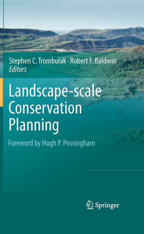 Book cover of Landscape-scale Conservation Planning