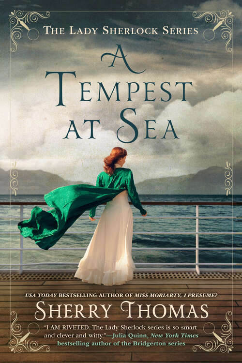 Book cover of A Tempest at Sea (The Lady Sherlock Series #7)