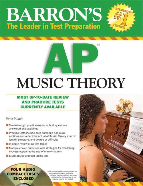 Book cover of Barron's AP Music Theory