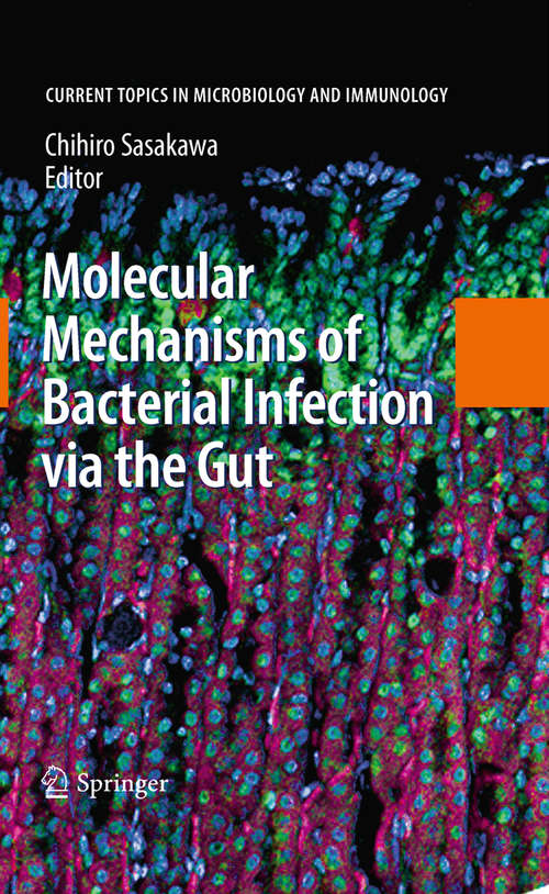 Book cover of Molecular Mechanisms of Bacterial Infection via the Gut