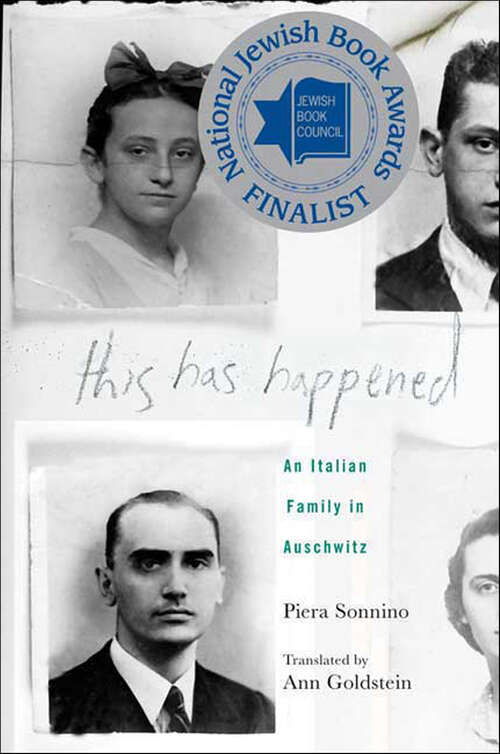 Book cover of This Has Happened: An Italian Family in Auschwitz