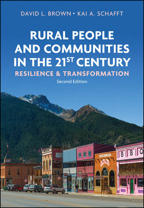 Book cover of Rural People and Communities in the 21st Century: Resilience And Transformation