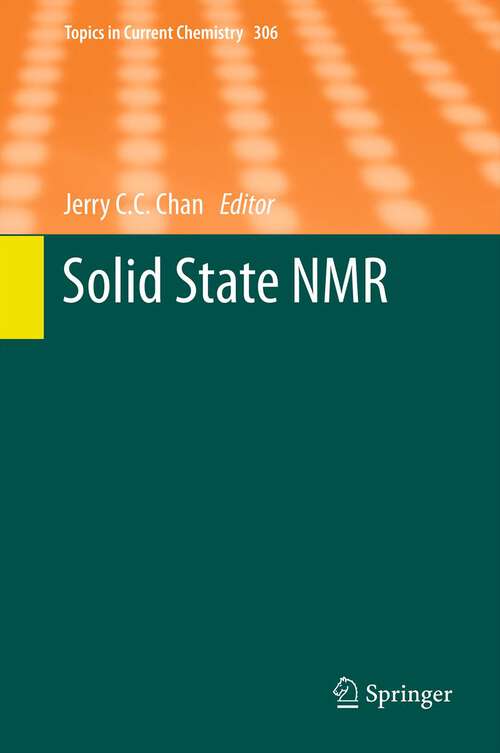 Book cover of Solid State NMR