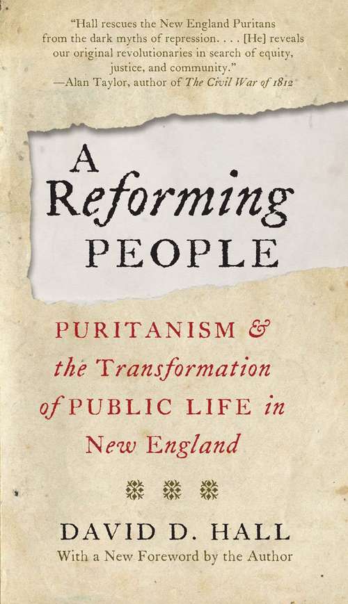 Book cover of A Reforming People