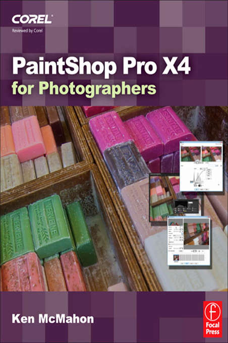 Book cover of PaintShop Pro X4 for Photographers