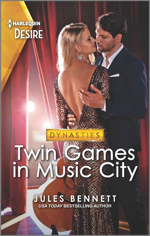 Book cover of Twin Games in Music City: A fun and sassy twin switch romance set in Nashville (Original) (Dynasties: Beaumont Bay #1)