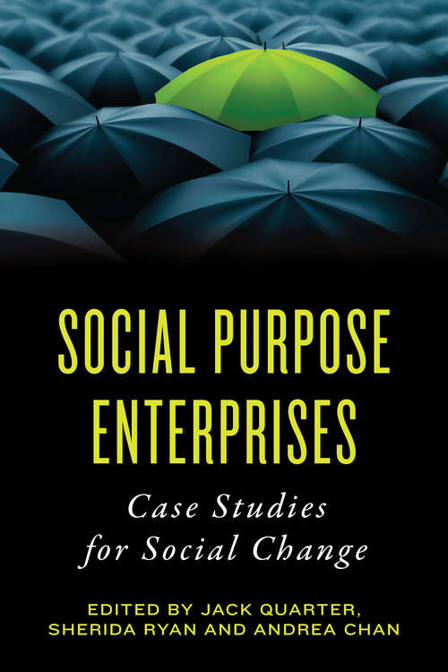 Book cover of Social Purpose Enterprises