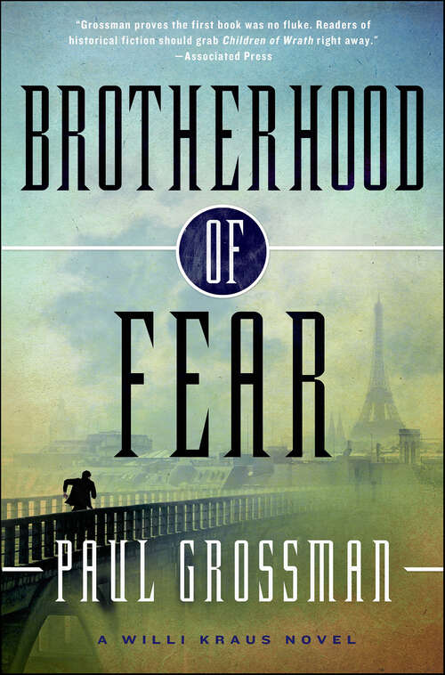 Book cover of Brotherhood of Fear: A Willi Kraus Novel (Willi Kraus Series #3)