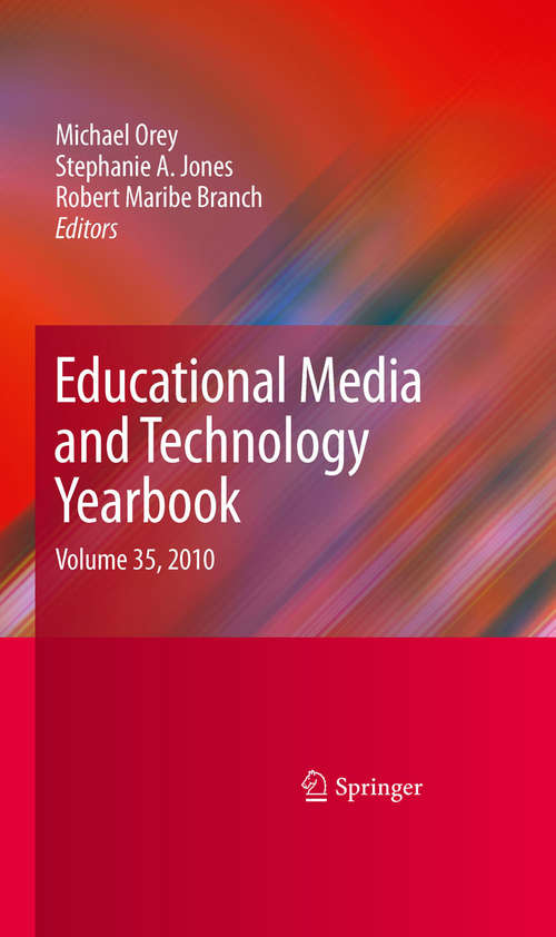 Book cover of Educational Media and Technology Yearbook, Volume 35