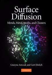 Book cover of Surface Diffusion: Metals, Metal Atoms, and Clusters