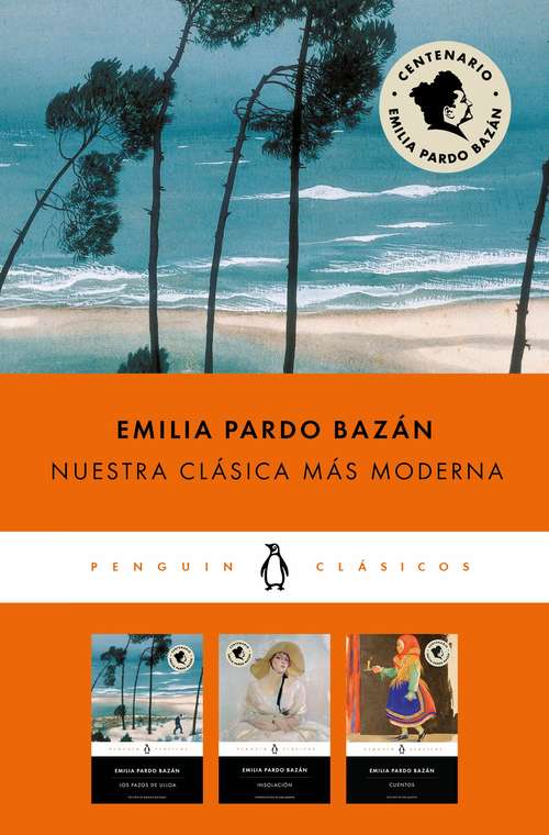 Book cover of Emilia Pardo Bazán (pack que incluye: Cuentos | Los pazos de Ulloa | Insolación)