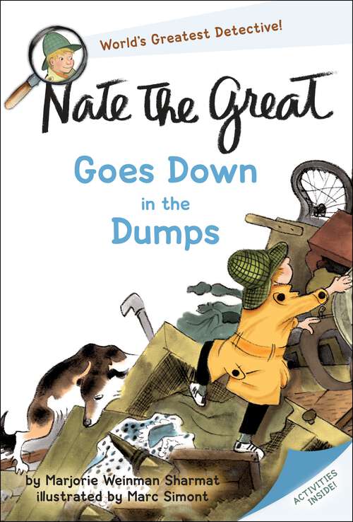Book cover of Nate the Great Goes Down in the Dumps (Nate the Great)