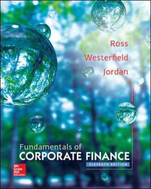 Book cover of Fundamentals Of Corporate Finance (Eleventh Edition)