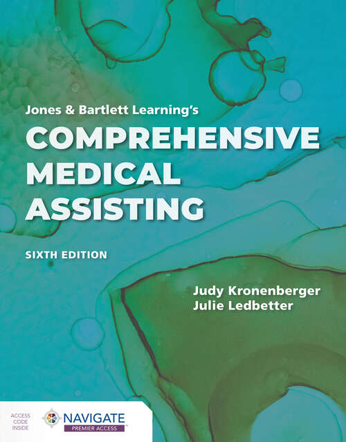 Book cover of Jones & Bartlett Learning's Comprehensive Medical Assisting