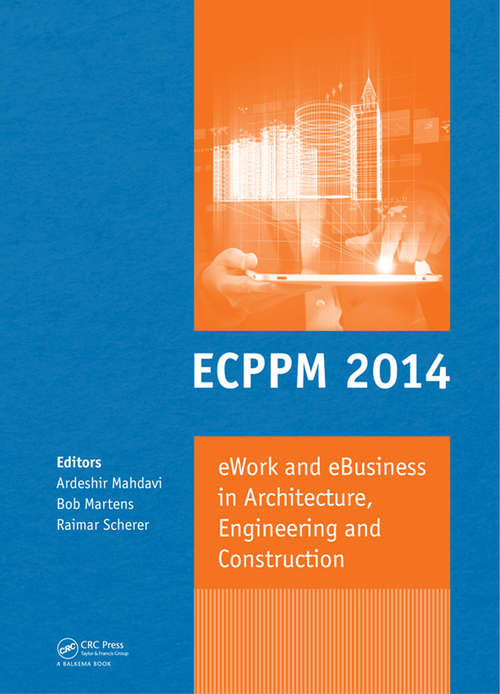 Book cover of eWork and eBusiness in Architecture, Engineering and Construction: ECPPM 2014 (1)