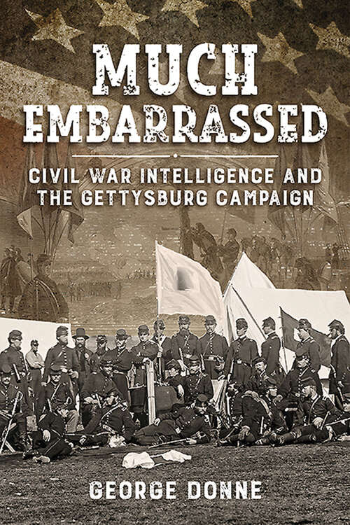 Book cover of Much Embarrassed: Civil War Intelligence and the Gettysburg Campaign (Wolverhampton Military Studies)