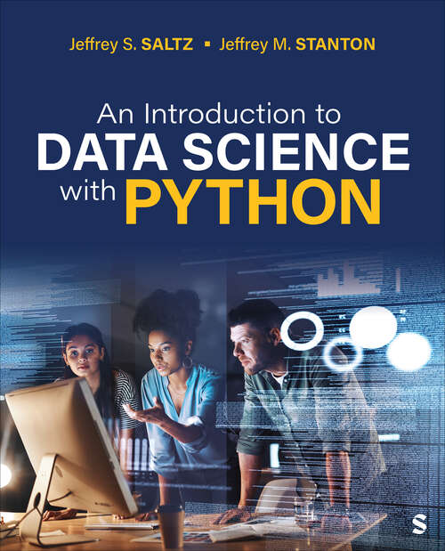 Book cover of An Introduction to Data Science With Python