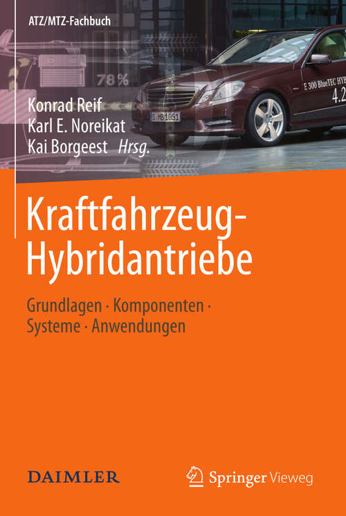 Book cover of Kraftfahrzeug-Hybridantriebe