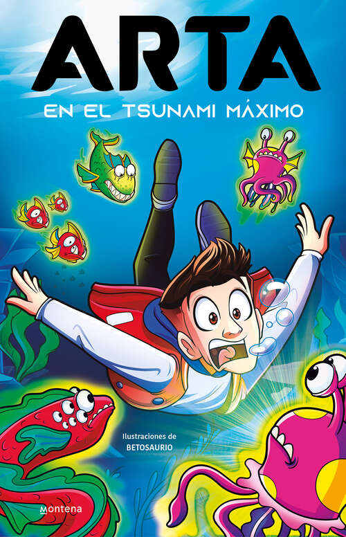 Book cover of Arta en el tsunami máximo (Arta Game 4) (Arta Game: Volumen 4)