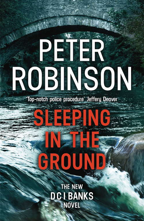 Book cover of Sleeping in the Ground: DCI Banks 24