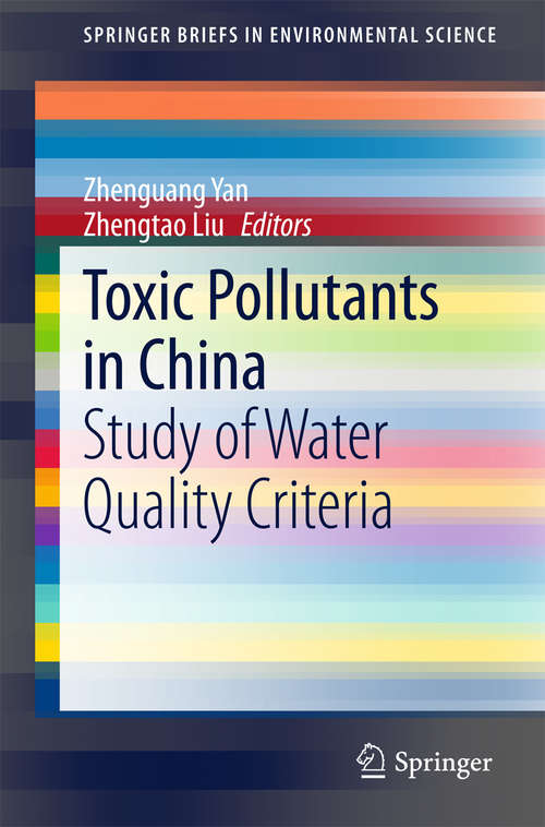 Book cover of Toxic Pollutants in China