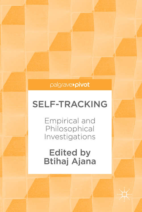 Book cover of Self-Tracking