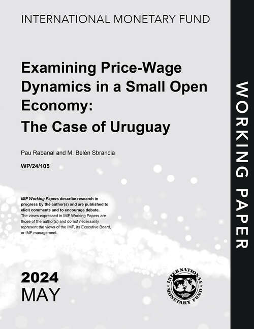 Book cover of Examining Price-Wage Dynamics in a Small Open Economy: The Case of Uruguay (Imf Working Papers)