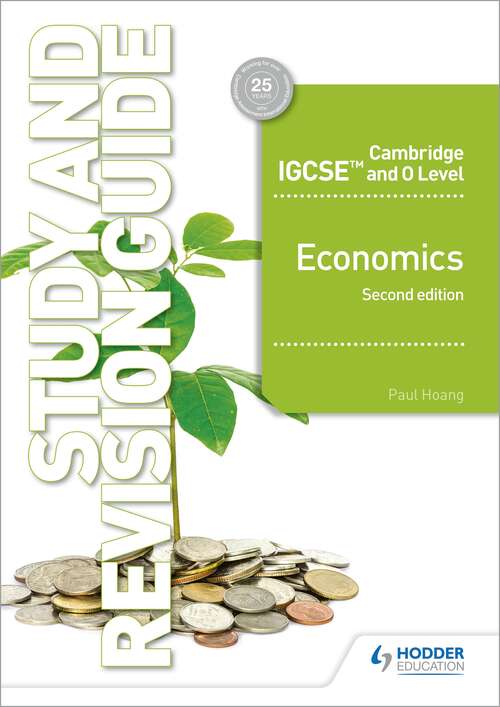 Book cover of Cambridge IGCSE and O Level Economics Study and Revision Guide 2nd edition