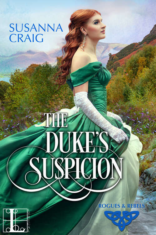 Book cover of The Duke's Suspicion (Rogues and Rebels #2)