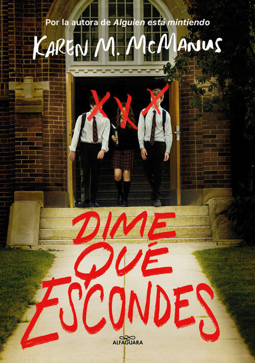Book cover of Dime qué escondes