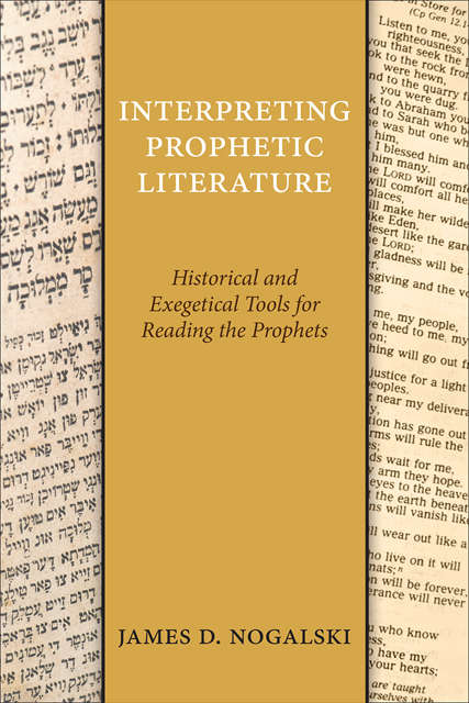 Book cover of Interpreting Prophetic Literature