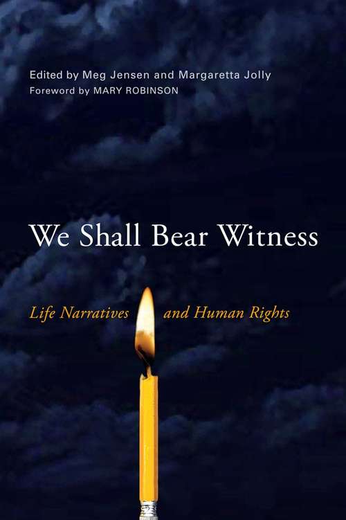 Book cover of We Shall Bear Witness
