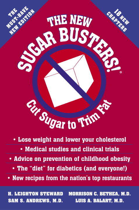 Book cover of The New Sugar Busters!®: Cut Sugar to Trim Fat