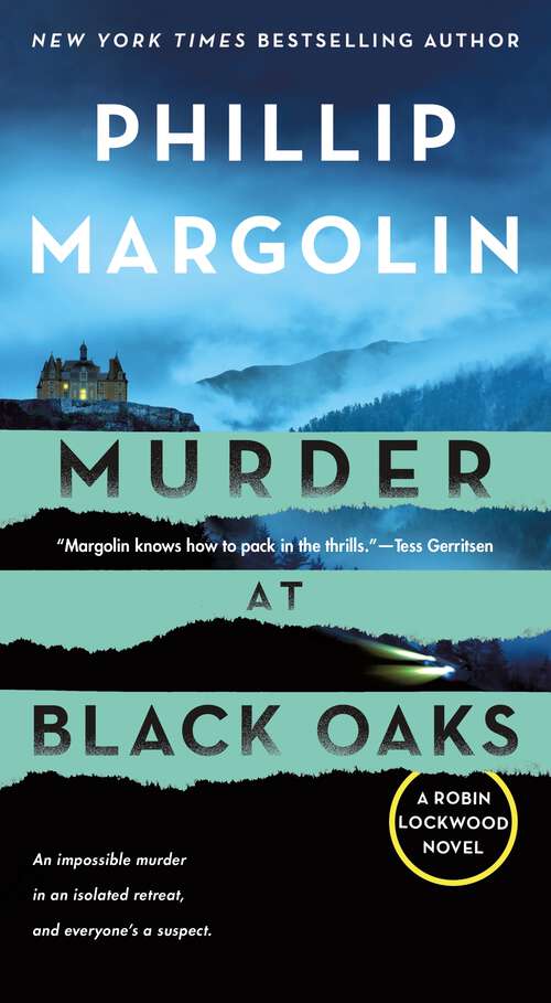 Book cover of Murder at Black Oaks: A Robin Lockwood Novel (Robin Lockwood #6)