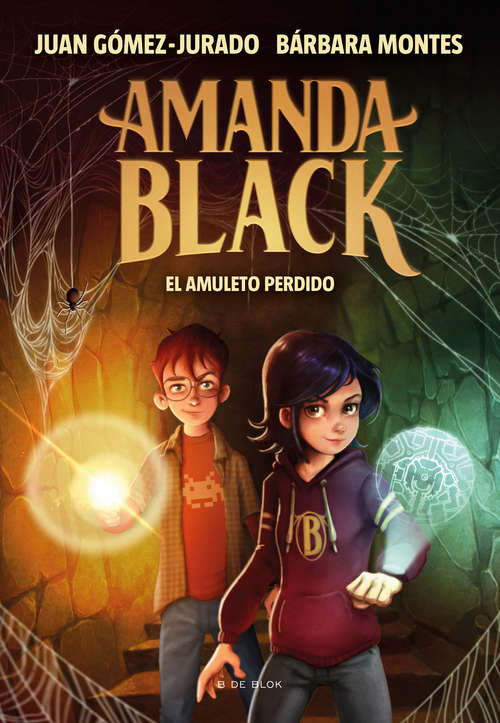 Book cover of El amuleto perdido (Amanda Black: Volumen 2)