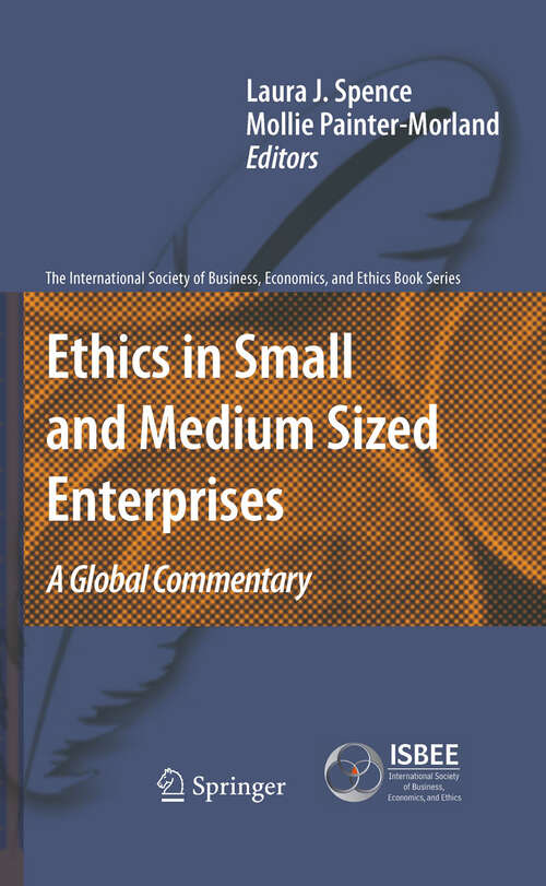 Book cover of Ethics in Small and Medium Sized Enterprises