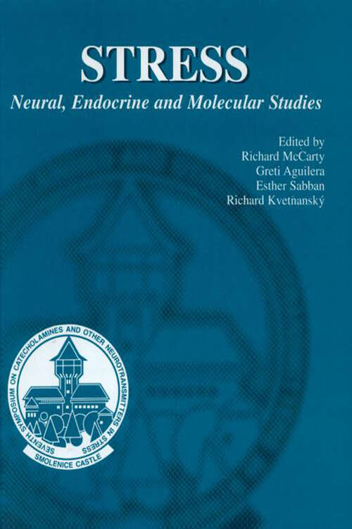 Book cover of Stress: Neural, Endocrine and Molecular Studies (1)