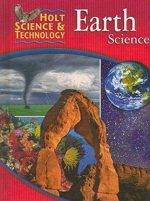 Book cover of Holt Science and Technology: Earth Science