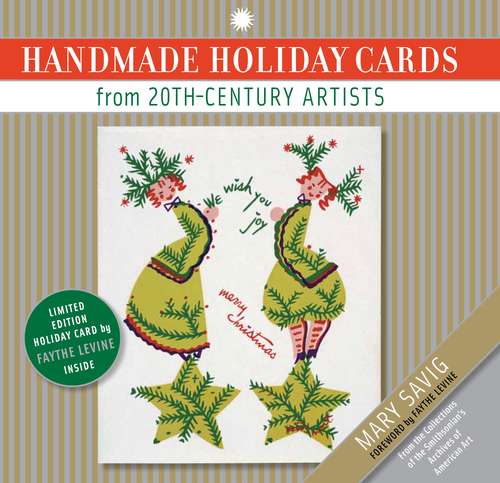 Book cover of Handmade Holiday Cards from 20th-Century Artists