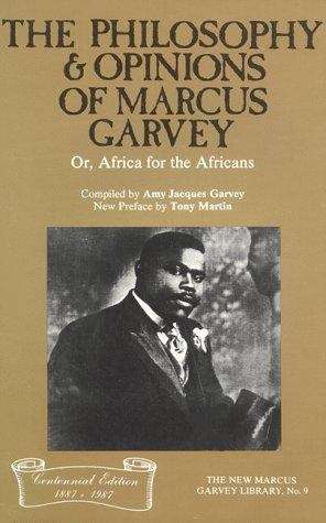 Book cover of The Philosophy and Opinions of Marcus Garvey, Or, Africa for the Africans (The New Marcus Garvey Library #9)