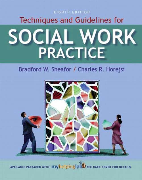 Book cover of Techniques and Guidelines for Social Work Practice (8th edition)