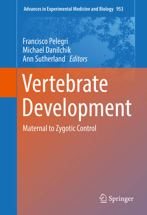 Book cover of Vertebrate Development