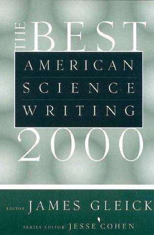Book cover of The Best American Science Writing 2000