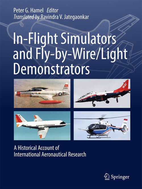 Book cover of In-Flight Simulators and Fly-by-Wire/Light Demonstrators