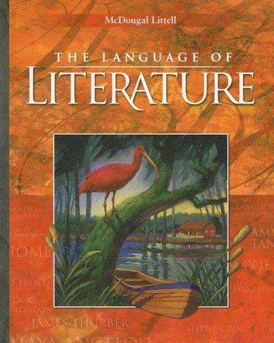 Book cover of The Language of Literature [Grade 9]