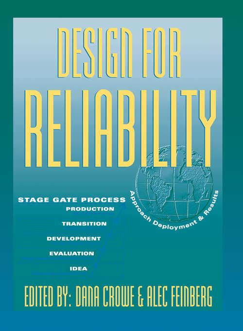 Book cover of Design for Reliability (Electronics Handbook Series #11)