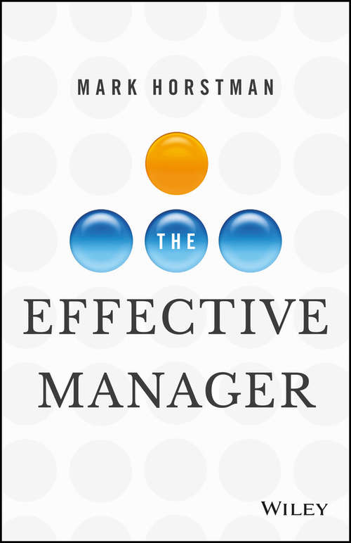 Book cover of The Effective Manager