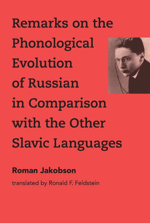 Book cover of Remarks on the Phonological Evolution of Russian in Comparison with the Other Slavic Languages (The\mit Press Ser.)