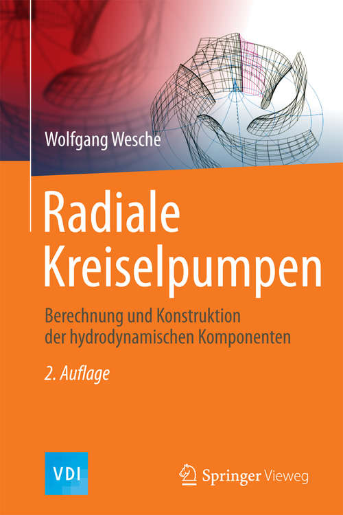 Book cover of Radiale Kreiselpumpen